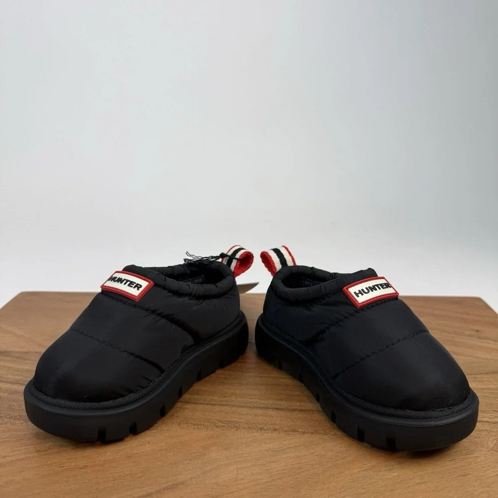 New NWOB Little Kids Hunter Cody 2 Black Waterproof Clog‎ Mule Shoes Size 6 C